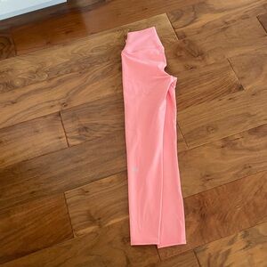 ALO YOGA PEACH/PINK LEGGINGS XXS